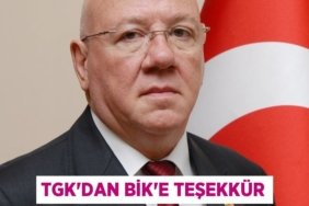 TGK’DAN BİK’E TEŞEKKÜR