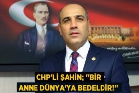 CHP’li ŞAHİN; ‘’Bir Anne Dünya’ya Bedeldir!’’