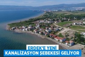 Erdek’e yeni kanalizasyon şebekesi geliyor