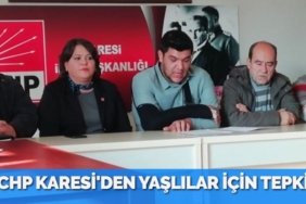 CHP KARESİ’DEN YAŞLILAR İÇİN TEPKİ