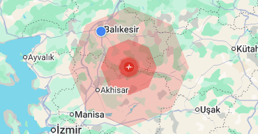 Balıkesir'de 4.9 büyüklüğünde deprem
