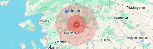 Balıkesir'de 4.9 büyüklüğünde deprem
