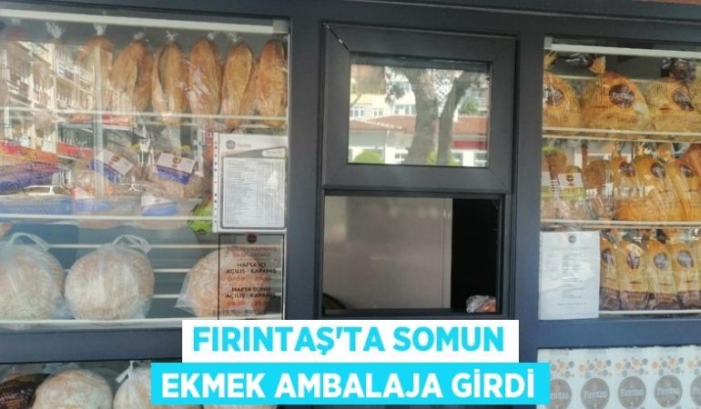 Fırıntaş’ta somun ekmek ambalaja girdi