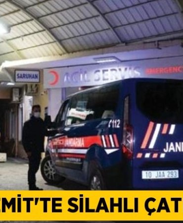 EDREMİT'TE SİLAHLI ÇATIŞMA