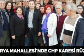 SAKARYA MAHALLESİ’NDE CHP KARESİ RÜZGARI