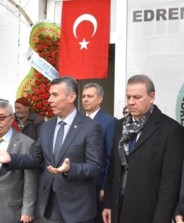 MUHTARLAR DERNEĞİ EDREMİT’TE AÇILDI