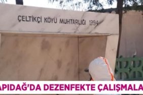 Kapıdağ’da dezenfekte çalışmaları