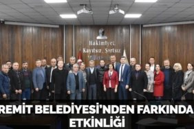 EDREMİT BELEDİYESİ’NDEN FARKINDALIK ETKİNLİĞİ