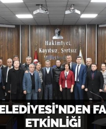 EDREMİT BELEDİYESİ’NDEN FARKINDALIK ETKİNLİĞİ
