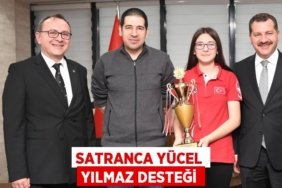 Satranca Yücel Yılmaz desteği