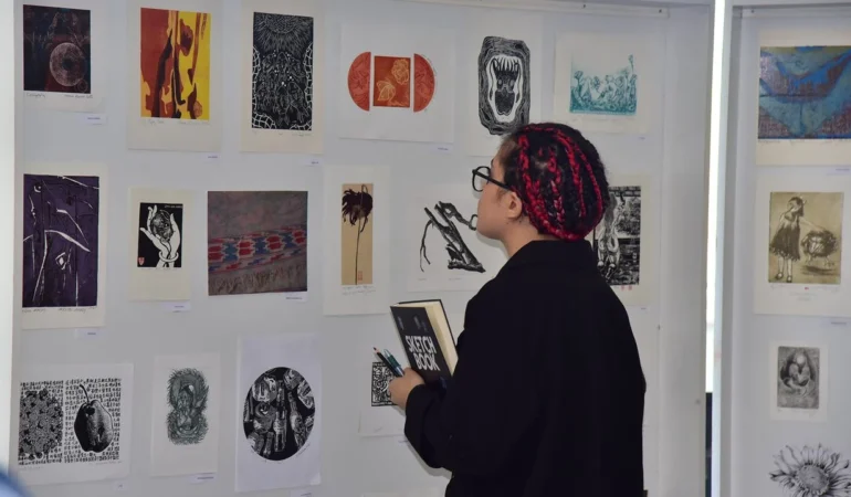 BAÜN'de Uluslararası sergi