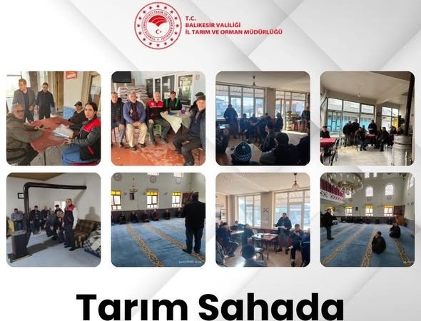 Üreticiler bilgilendirildi