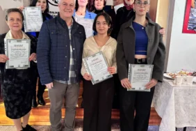 BASAF kursiyerleri sertifikalarını aldı